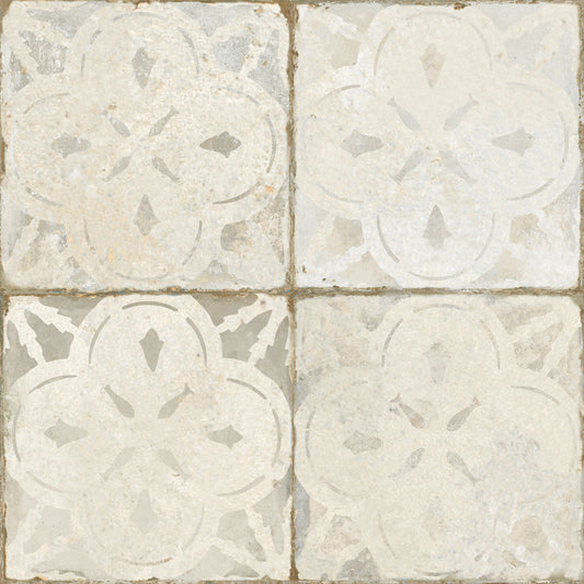 FS Aurora White Ceramic Tile 45 x 45cm