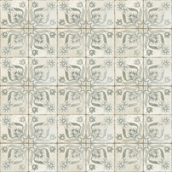Fs Ivy Sage Ceramic Tile 45 x 45cm