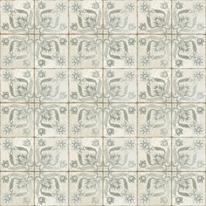 Fs Ivy Sage Ceramic Tile 45 x 45cm
