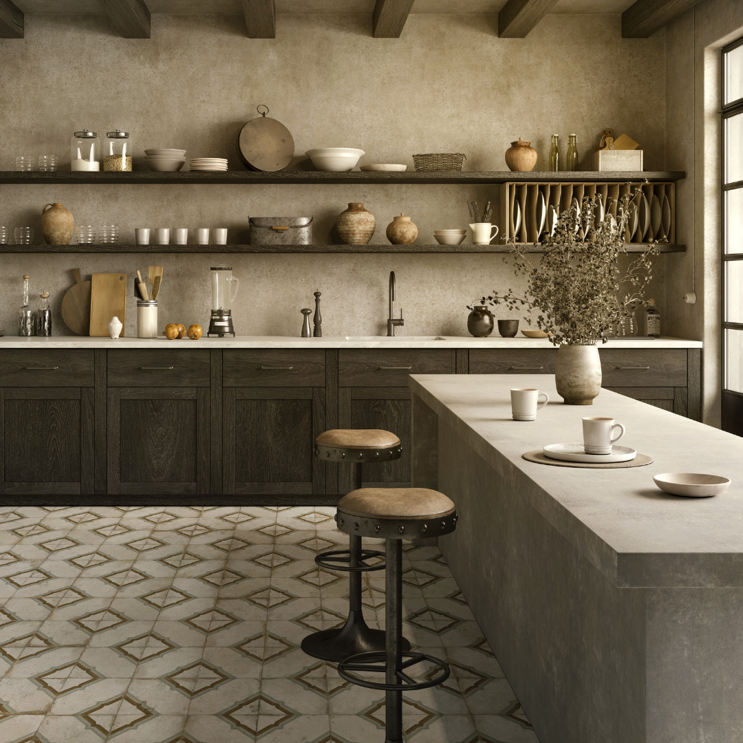 FS Workshop Caribbean Ceramic Tile 45 x 45cm