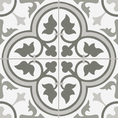Dover Grey Porcelain Tile 45 x 45cm-Delforno