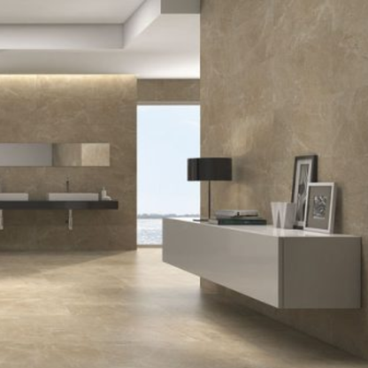 Imperium Marfil Gloss Porcelain Tile 37 x 75cm