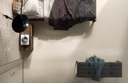 Parisienne Collection Almond Porcelain Tile 80 x 80cm-Delforno Tiles & Timber-Delforno