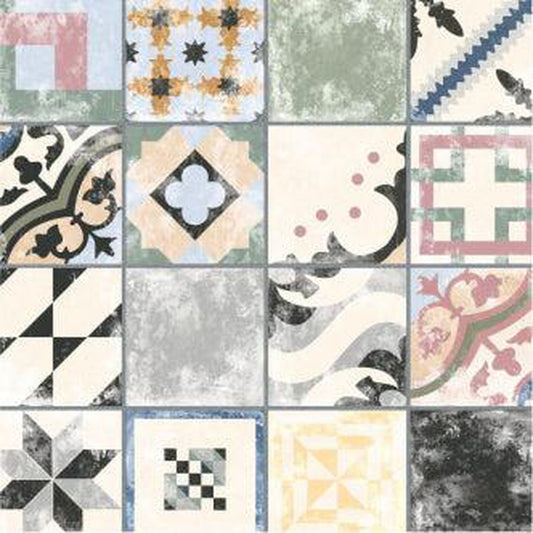 Pattern Floor Ina Colours Glazed Porcelain 25 x 25cm-Delforno Tiles & Timber-Delforno