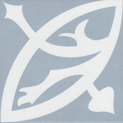 Zelie Blue Porcelain Tile 20 x 20cm