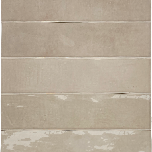 Atelier Taupe Ceramic Tile 6.2 x 25cm
