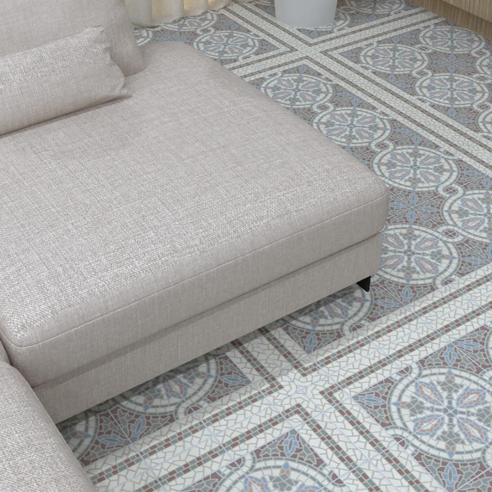 Bh Baptiste Ligne Porcelain Tile 7.5 x 15cm