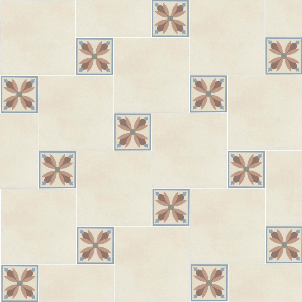 BH Fiona Coin Porcelain Tile 7.5 x 7.5cm-Delforno