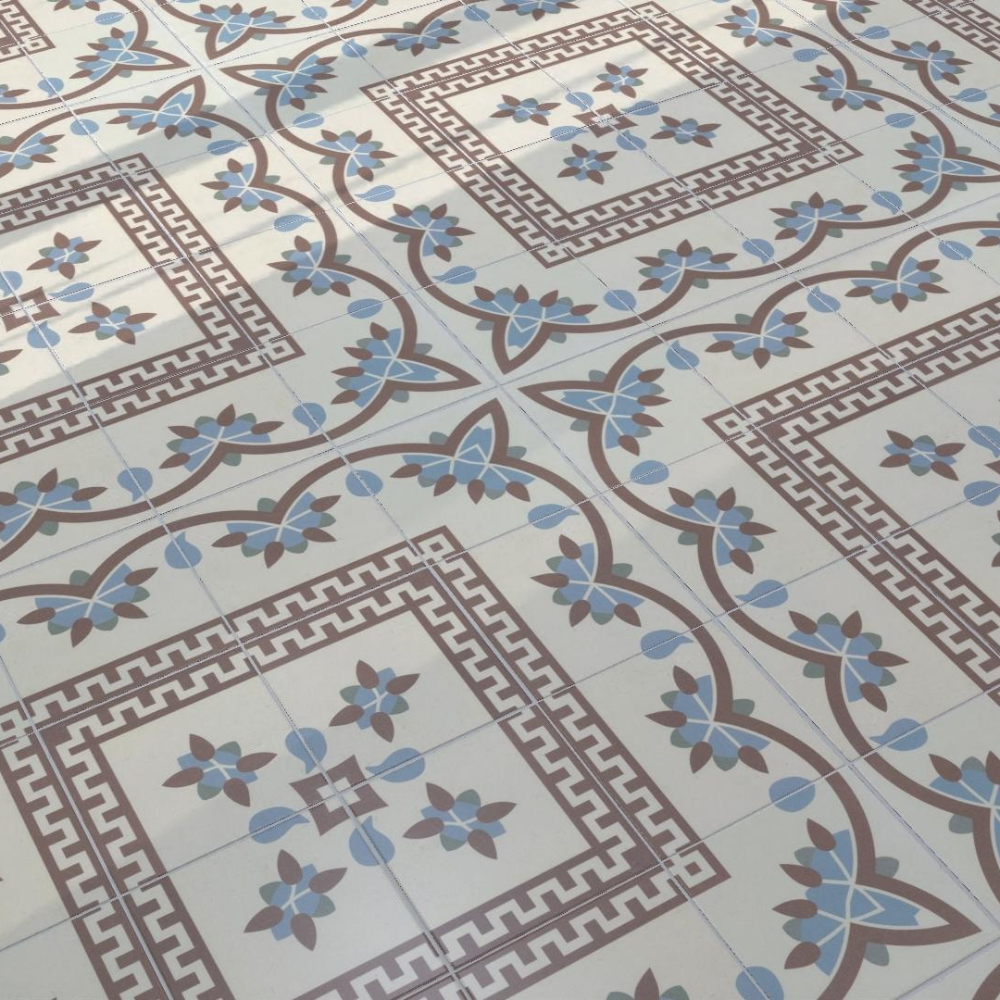 Bh Serge Ligne Porcelain Tile 15 x 15cm