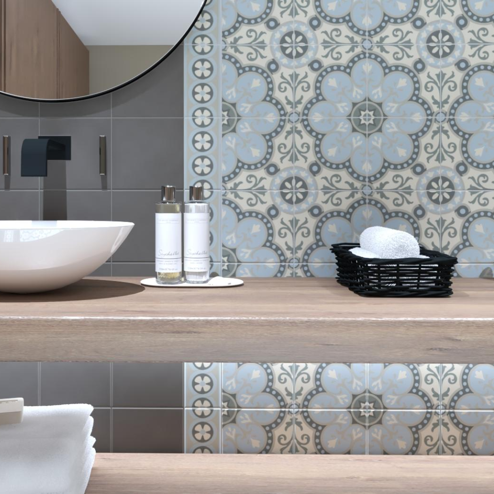 BH Nelle Ligne Porcelain Tile 7.5 x 15cm