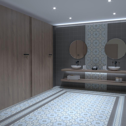 BH Nelle Ligne Porcelain Tile 7.5 x 15cm