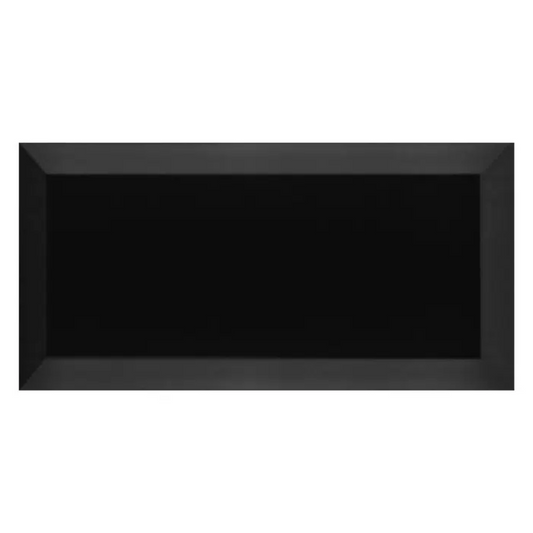 Negro Brillo Flat Creamic Tile 7.5 x 15cm-RIBESALBES-Delforno
