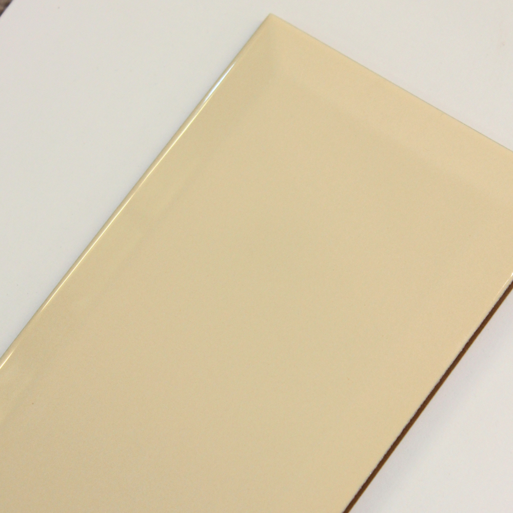 Subway Collection Victorian Ivory Brillo Ceramic Tile 10 x 20cm-Delforno