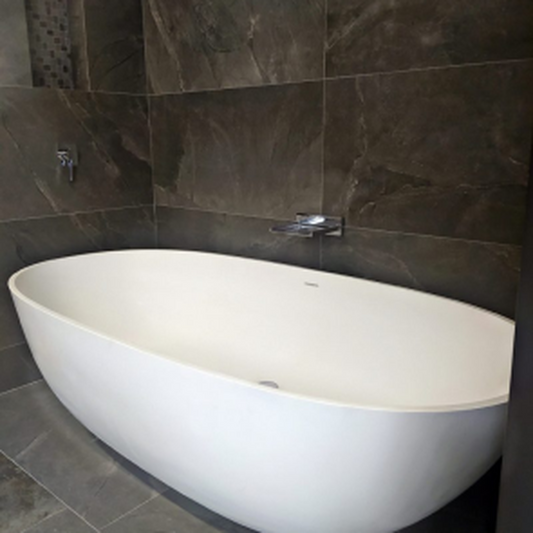 Quartz Floorstanding Bathtub-Delforno Tiles & Timber-Delforno