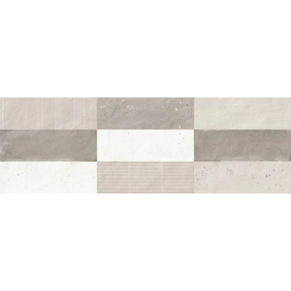 Watercolour Mud Concrete Tile 33 x 100cm-Delforno