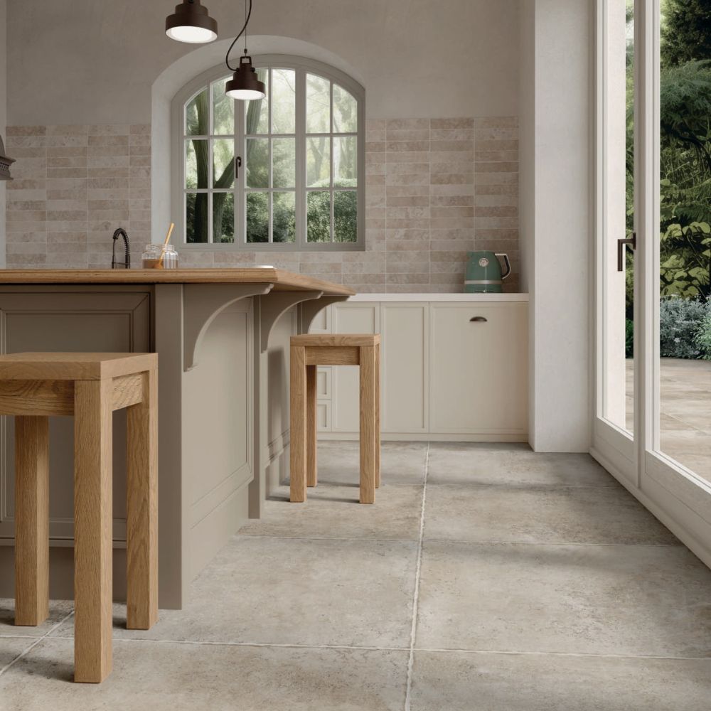 Chateau Pierre de Montignac Light Porcelain Tile 60 x 90cm-Delforno Tiles & Timber-Delforno