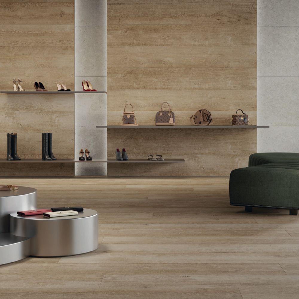 Eiken Nature Wood Effect Porcelain Tile 20 x 120cm-Sil Ceramiche-Delforno