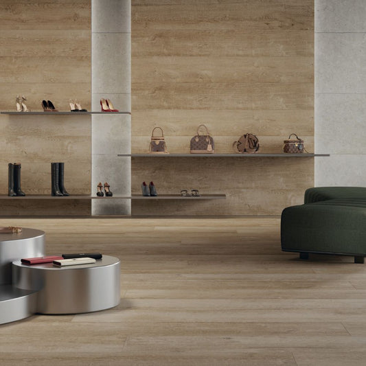 Eiken Nature Wood Effect Porcelain Tile 20 x 120cm-Sil Ceramiche-Delforno