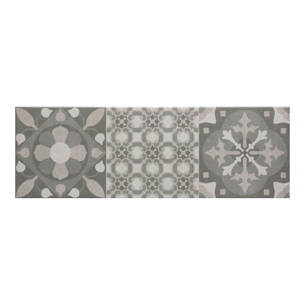 Team Gris Ceramic Tile 19 x 57cm