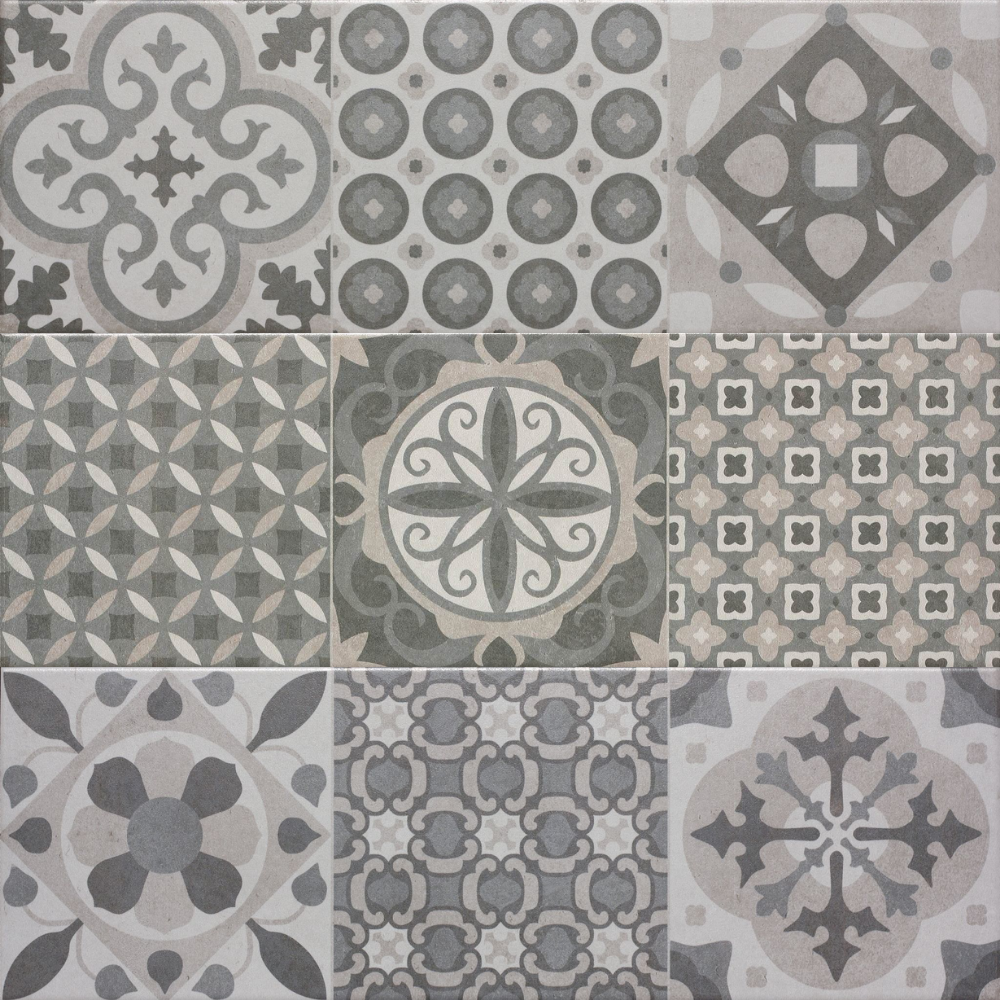 Team Gris Ceramic Tile 19 x 57cm