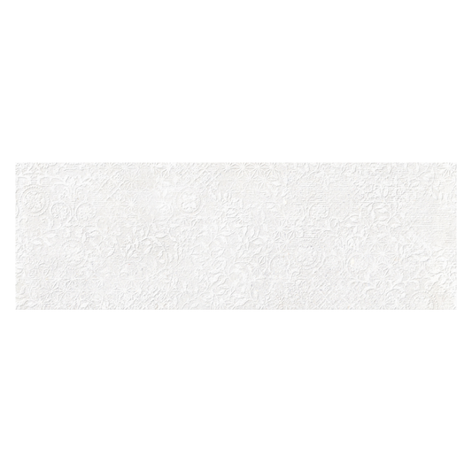 Blending Medley Blanco Graphic Porcelain Tile 30 x 90cm-Saloni Ceramica-Delforno