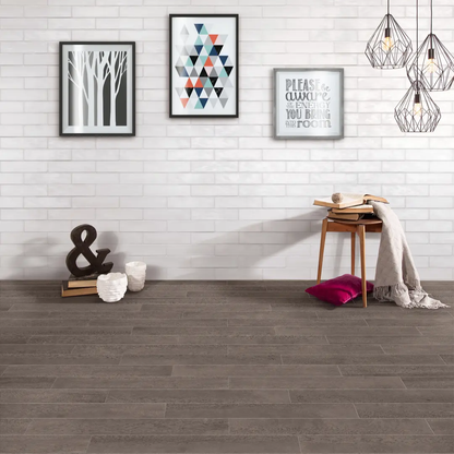 Betonsil Duet Warm Wood Effect Porcelain Tile 10 x 70cm