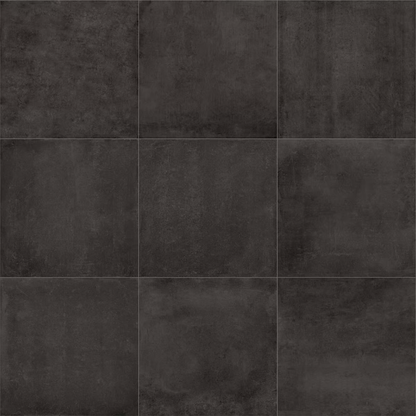 Bentonsil Concrete Dark Porcelain Tile 60 x 60cm