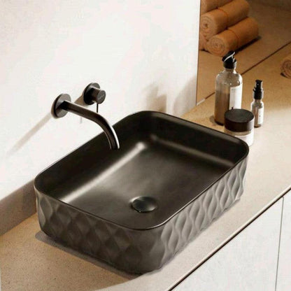 Sand Waves Matt Design Washbasin-Delforno Tiles & Timber-Delforno