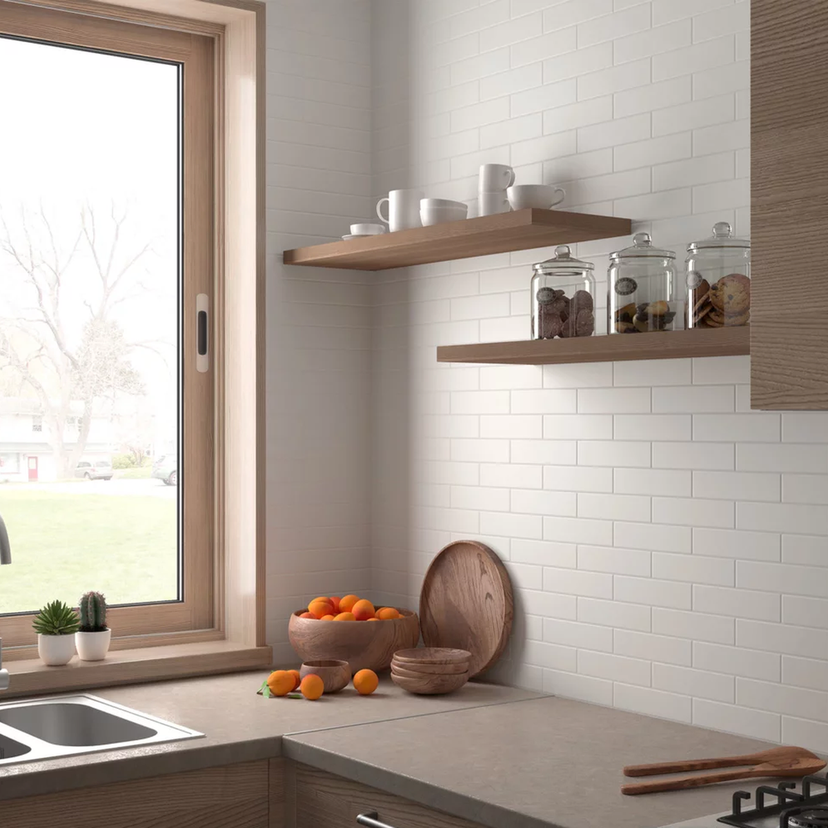 Small Format Costasera Blanco Matt Ceramic Tile 5 x 20cm-Delforno-Delforno