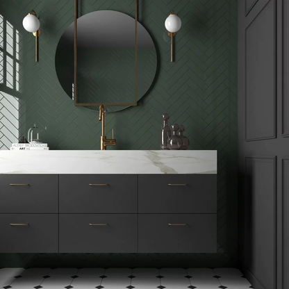 Small Format Costasera Verde Brillo Ceramic Tile 5 x 20cm-Delforno-Delforno