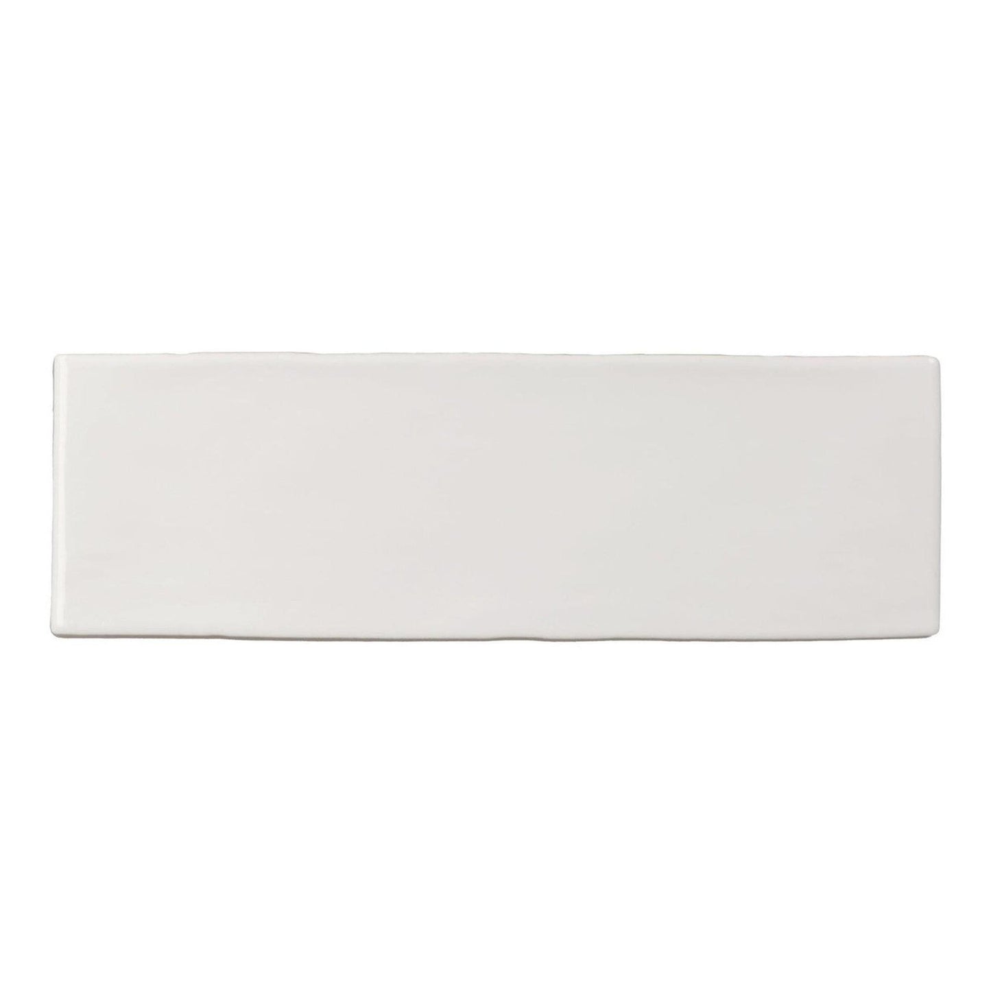 Small Format Emelia Blanco Brillo Porcelain TIle 5 x 15cm-Delforno-Delforno