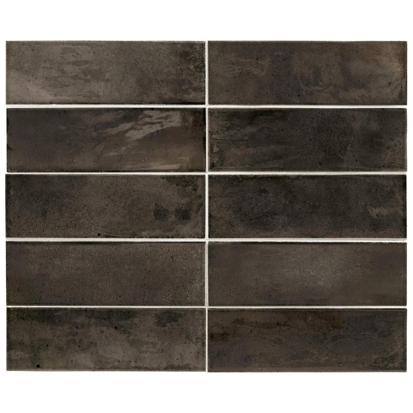 Small Format Hanoi Smoke Ceramic Tile 6.5 x 20cm-Delforno-Delforno