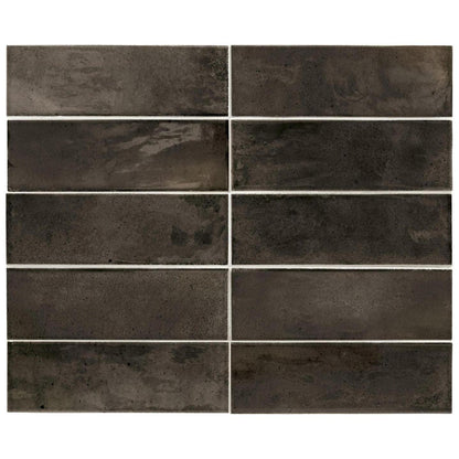 Small Format Hanoi Smoke Ceramic Tile 6.5 x 20cm-Delforno-Delforno