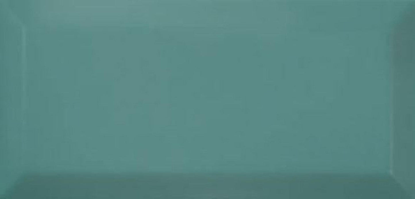 Subway Collection Victorian Turquoise Brillo Ceramic Tile 10 x 20cm-Delforno-Delforno