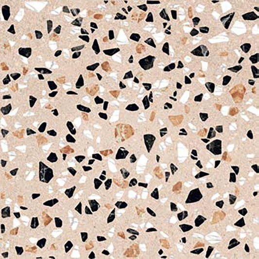 Terrazzo Collection Arezzo Pink Porcelain Tile 20 x 20cm-Delforno Tiles & Timber-Delforno