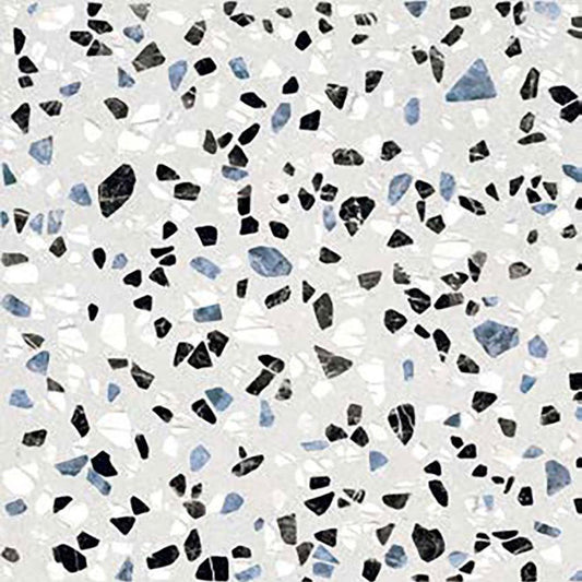 Terrazzo Collection Arezzo White Porcelain Tile 20 x 20cm-Delforno Tiles & Timber-Delforno