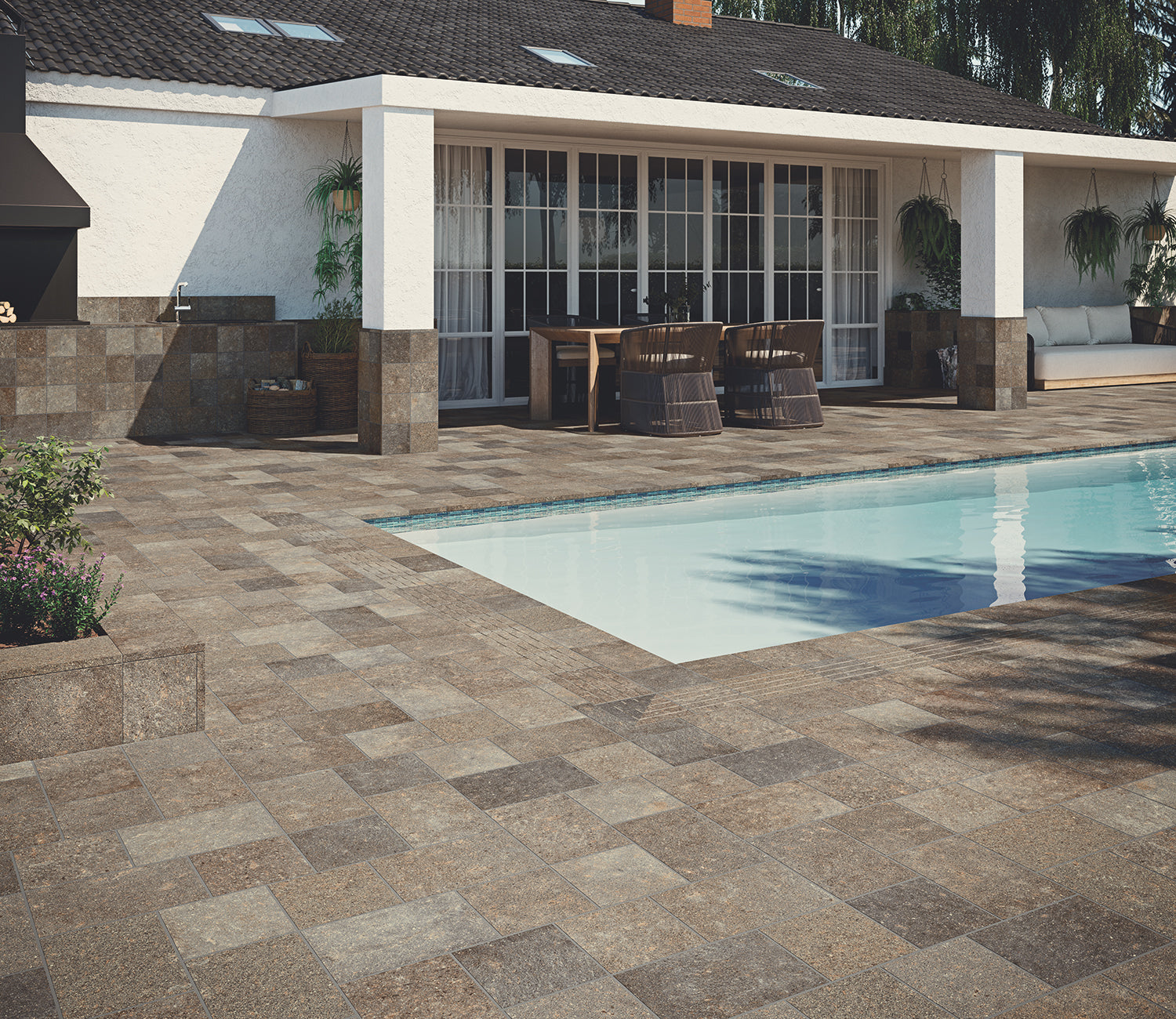 Outdoor Tex Brown Tile 20x30x2cm-Delforno Tiles & Timber-Delforno