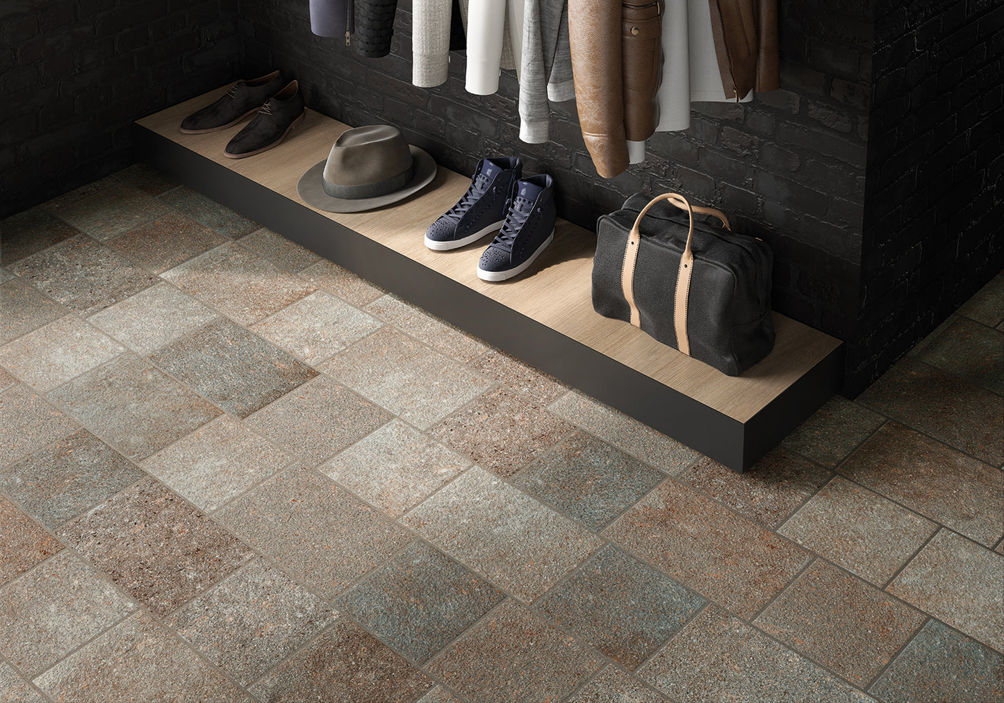 Outdoor Tex Brown Tile 20x30x2cm-Delforno Tiles & Timber-Delforno
