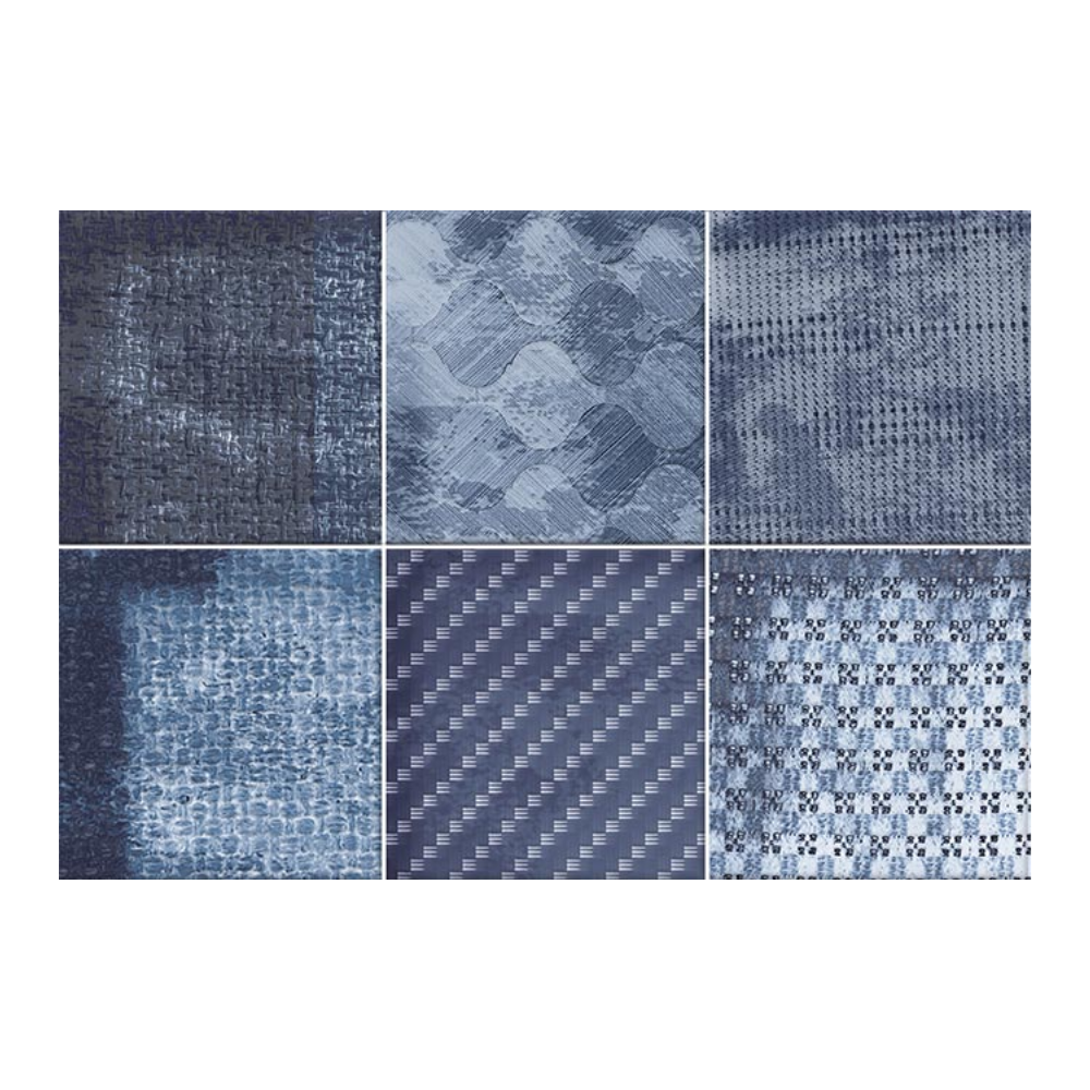 Haiku Indigo Ceramic Tile 23 x 33.5cm