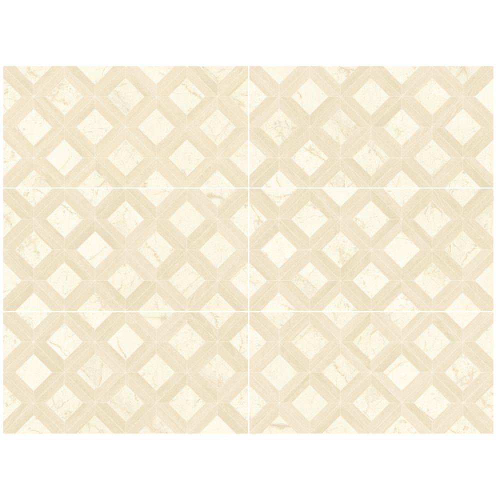 Intarsi Warm Agora 3D Satin 60 x 120cm Wall & Floor Tile-Delforno