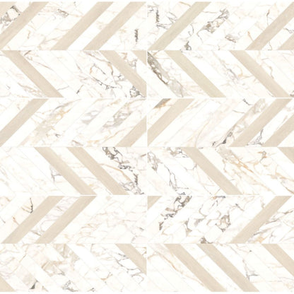 Intarsi Warm Arco 3D Satin 60 x 120cm Wall & Floor Tile-Delforno