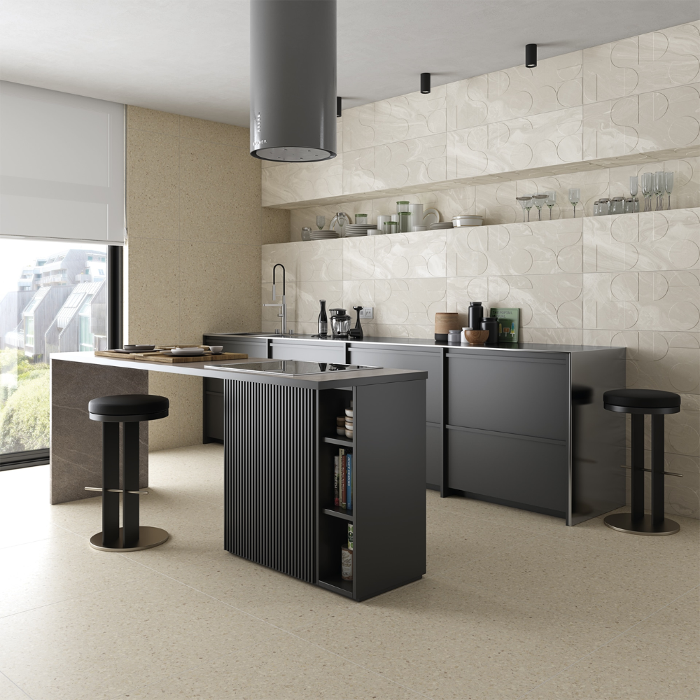 Niza Beige Anti-Slip Porcelain Tile 80 x 80cm-Delforno