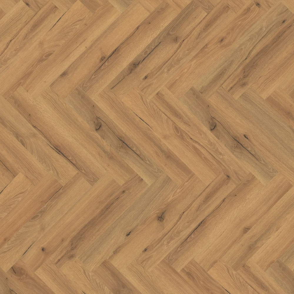 Ranch Oak Herringbone Wood Effect Luxury Vinyl Tile 12.19x61cm | LVT ...