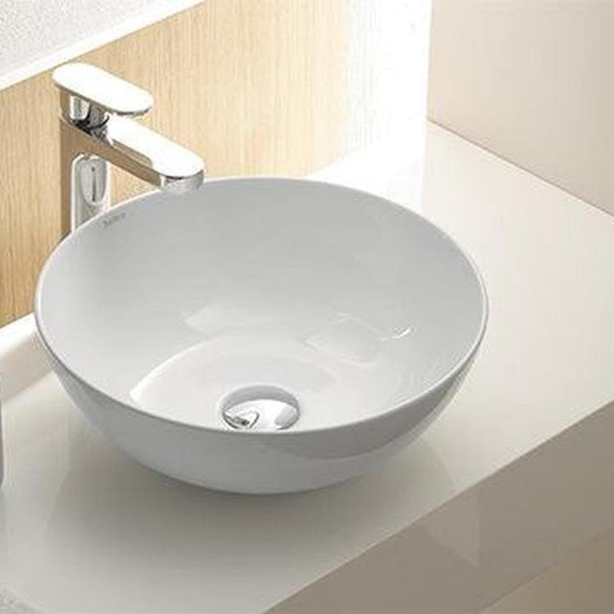 Veronique White Countertop Washbasin-Delforno Tiles & Timber-Delforno