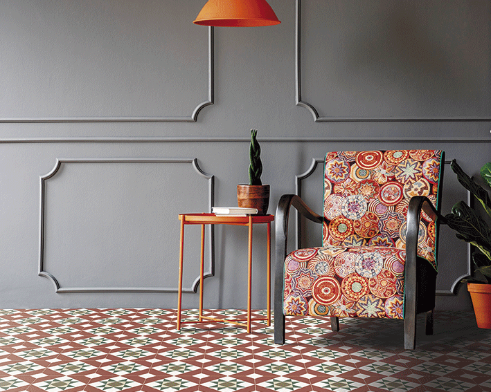 Victorian Collection Vetro Compass Porcelain Tile 20 x 20cm-Delforno Tiles & Timber-Delforno