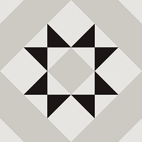Victorian Collection Vita Compass Porcelain Tile 20 x 20cm-Delforno Tiles & Timber-Delforno