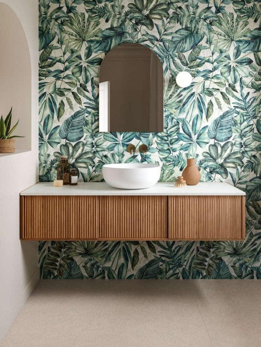 Wonderwall Botanicals Tiffany Exotic Pattern Porcelain Tile 120 x 60cm-Delforno-Delforno