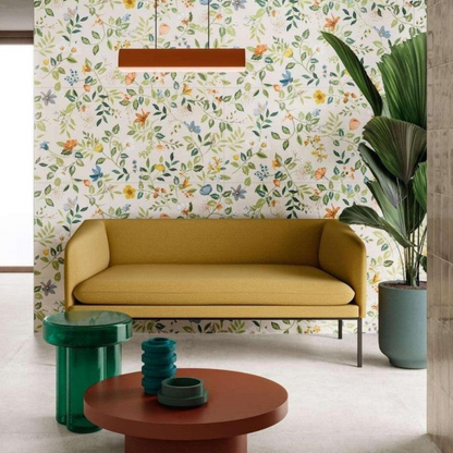 Wonderwall Botanicals Tiffany Blossom Pattern Porcelain Tiles 120 x 60cm-Delforno-Delforno