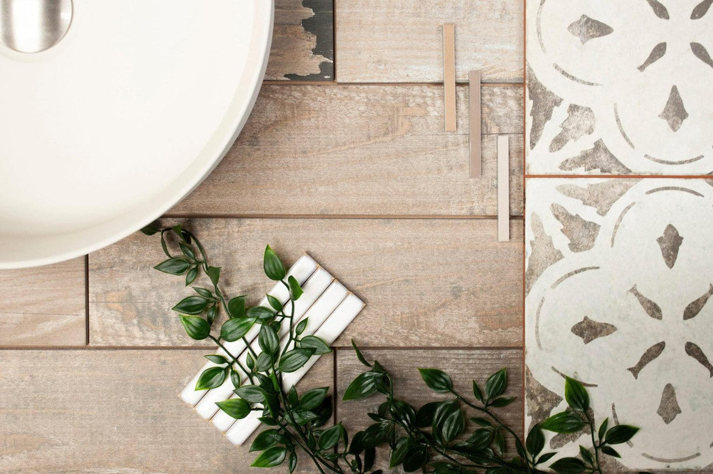 Woodlands 36 Vintage Worn Wood Effect Porcelain Tile 10 x 60cm-Delforno Tiles & Timber-Delforno
