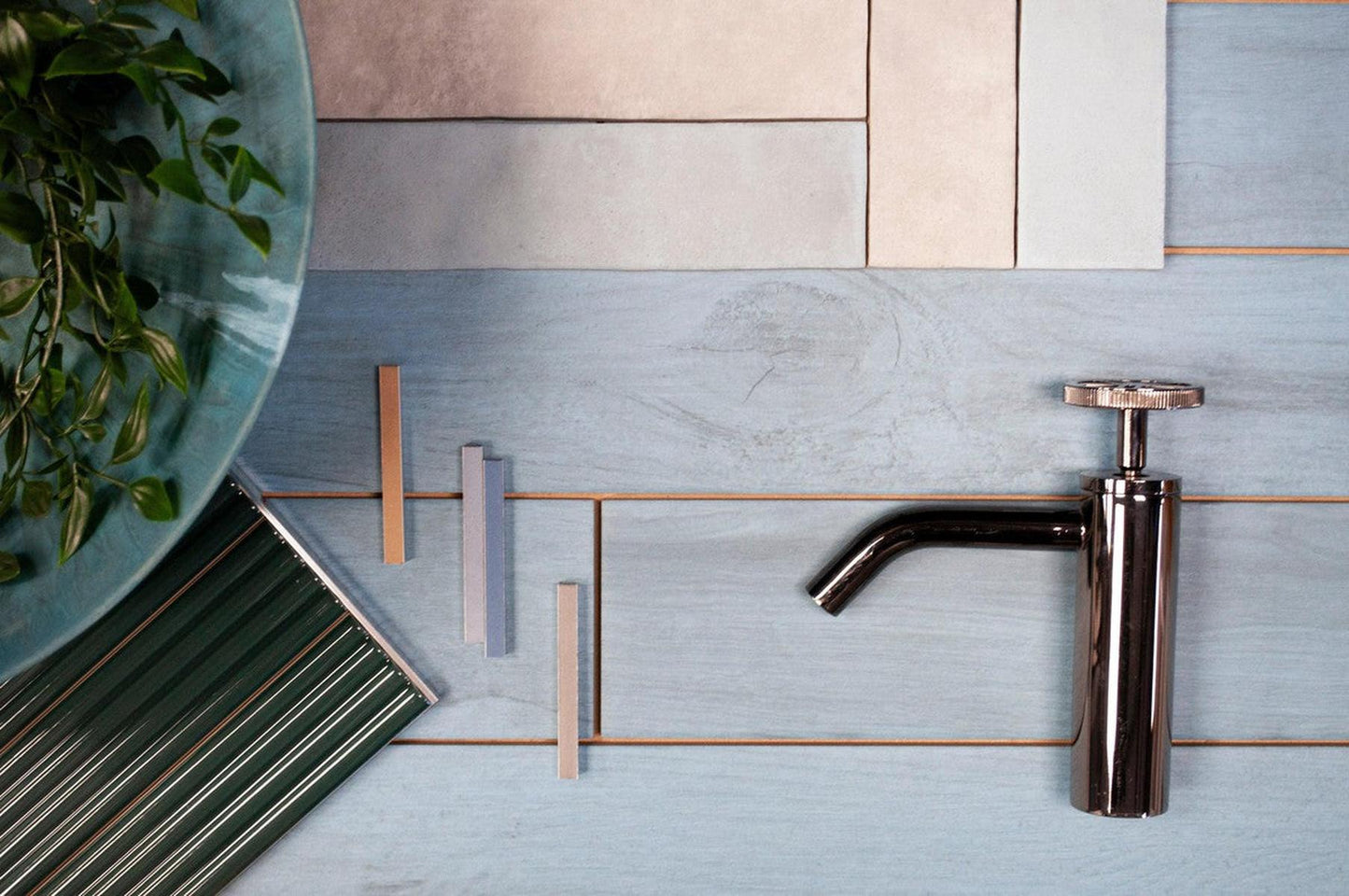 Woodlands 55 Denim Wood Effect Porcelain Tile 9.8 x 59.3cm-Delforno Tiles & Timber-Delforno